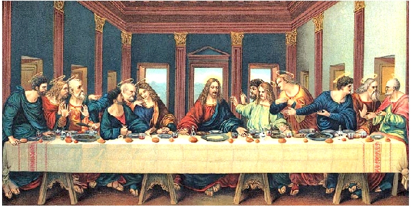 Letztes Abendmahl von Leonardo da Vinci